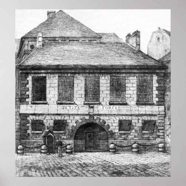 Poster Entrada da prisão "La Petite Force" (Frente)