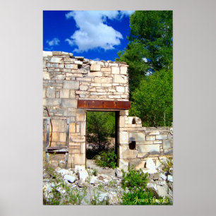 Pôster Entrada de mármore