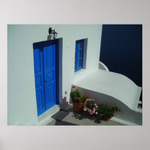 Pôster Entrada de Santorini