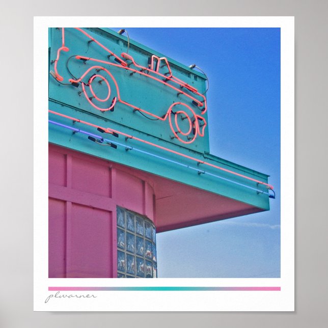 Pôster Entrada de unidade Vintage (Frente)