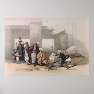 Poster Entrada do templo de Amus II em Goorha