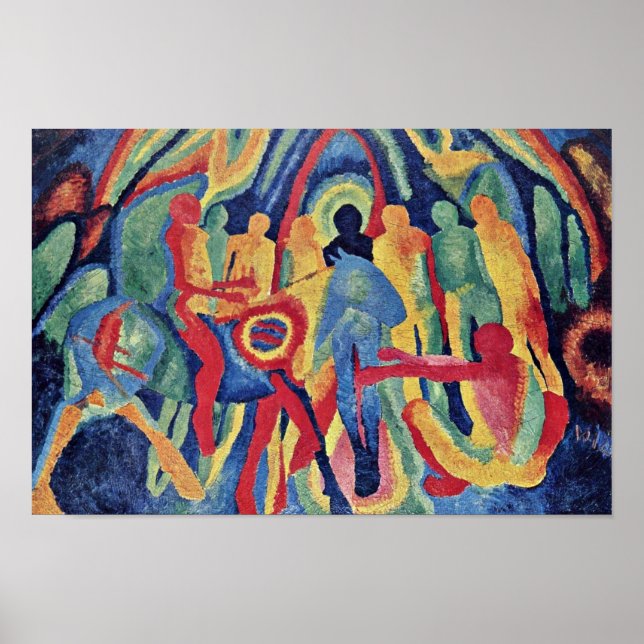 Pôster Entrada Em Jerusalém Por Morgner Wilhelm (Frente)