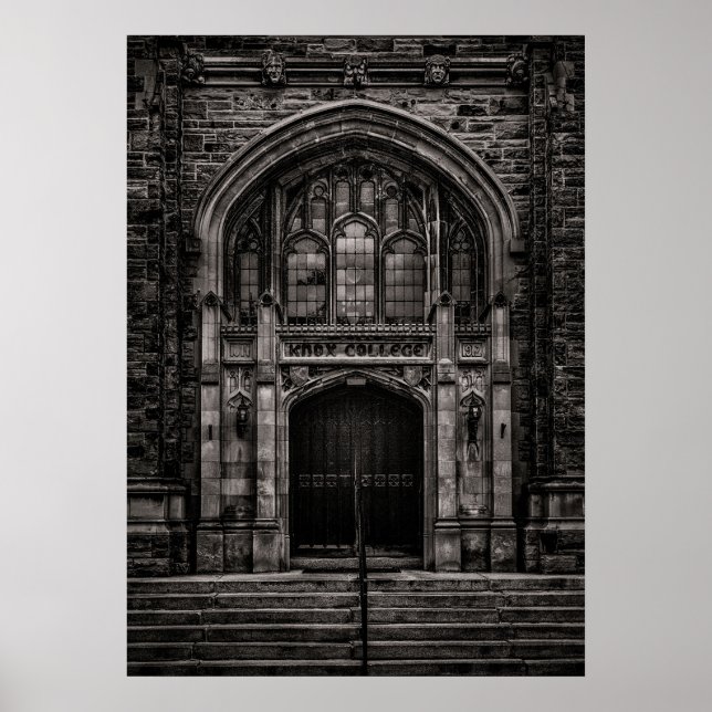 Poster Entrada Nº 1 do Knox College (Frente)