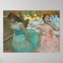 Entrance of the Masked Dancers Degas Canvas Print