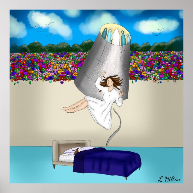 Poster Entrando no túnel | NDE Experiência Arte (Frente)