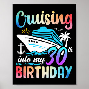 Poster Entrando nos meus 30 anos de idade Aniversário de