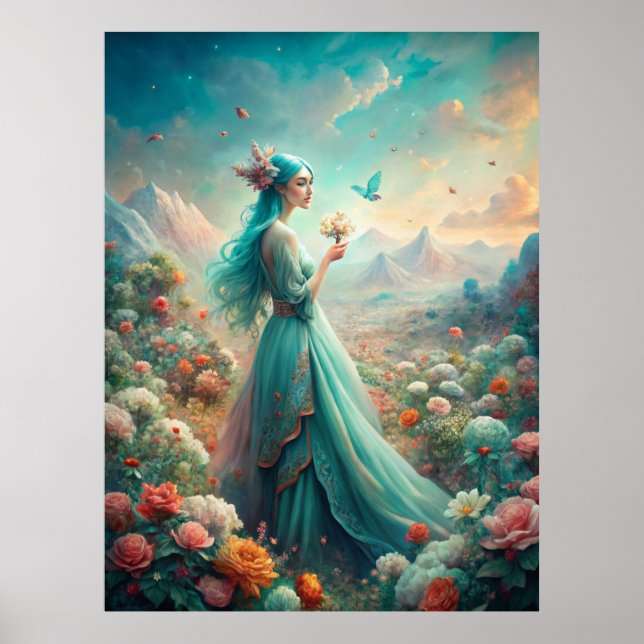 Poster Entre as Flores (Frente)