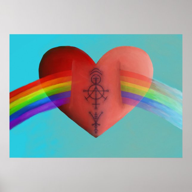 Poster Entre as linhas  (Frente)