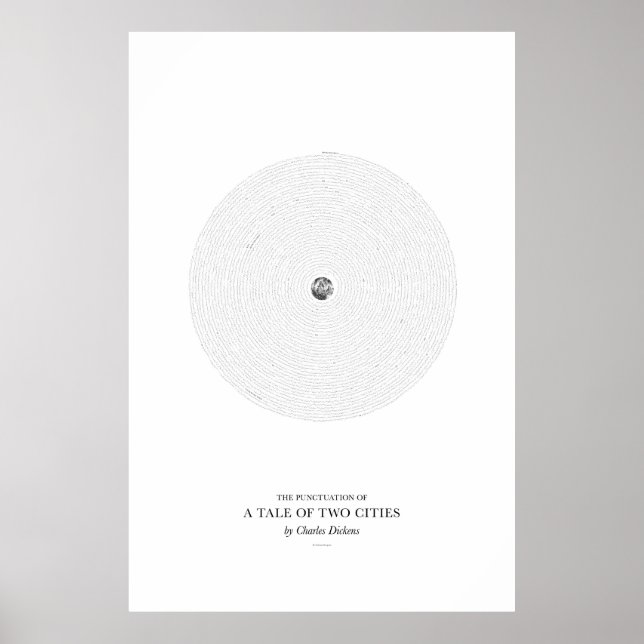 Poster Entre as Palavras: Um Conto de Duas Cidades (Frente)