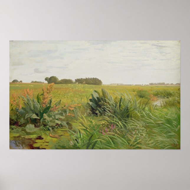 Poster Entre Geest e Marsh, c.1880 (Frente)