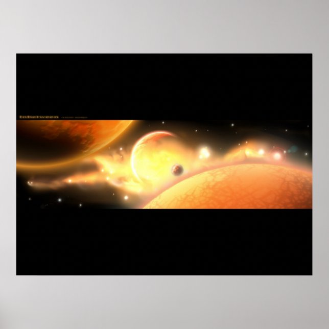 Poster Entre (Largura) (Frente)