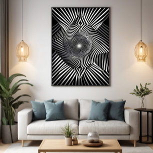Poster Entre Linhas e Dimensões
