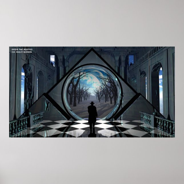 Pôster Entre no solstício (Frente)