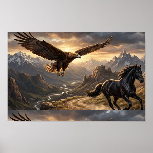 Poster Entre o Céu e a Pedra (Frente)