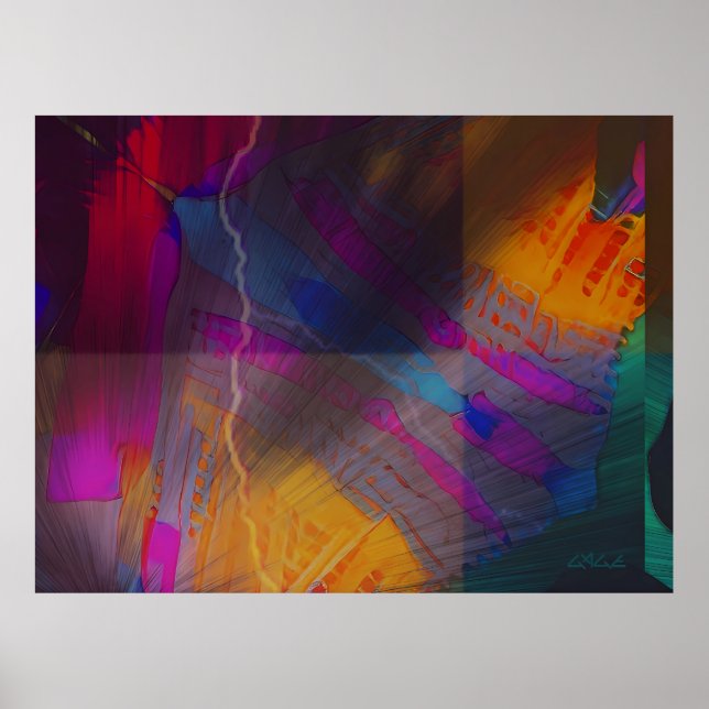 Poster Entre o Sizzle e o Zizzle (Frente)