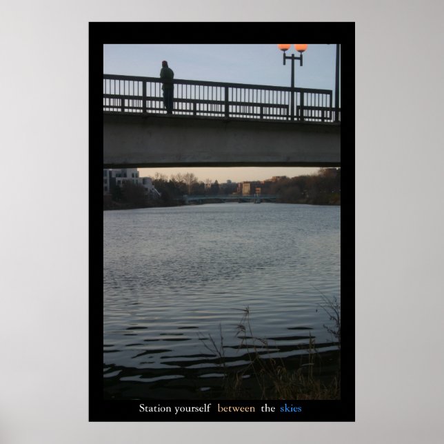 Pôster Entre os céus (Frente)