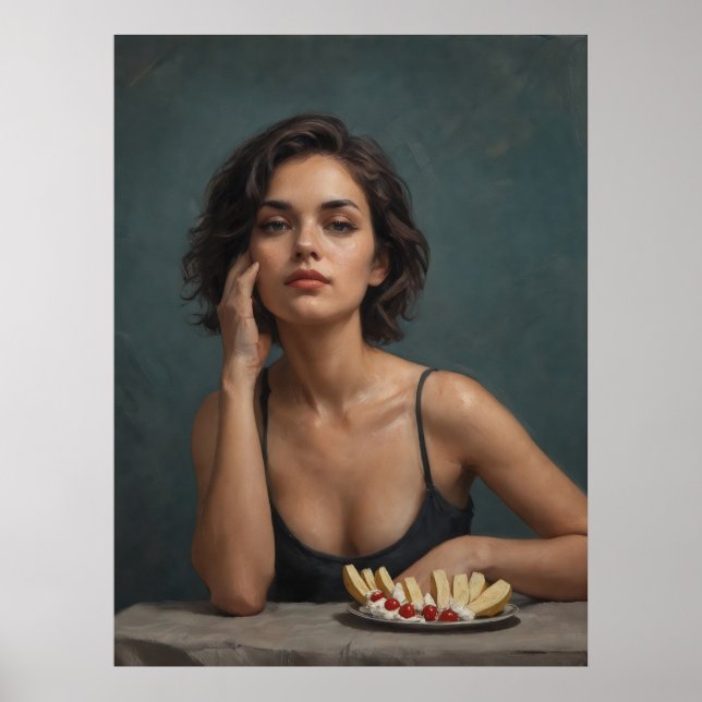 Poster Entre Pensamento e Sabor (Frente)