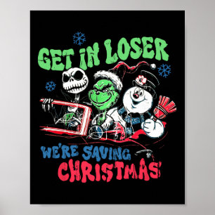 Poster Entre, Perdedor, Estamos Salvando o Natal do Bonec