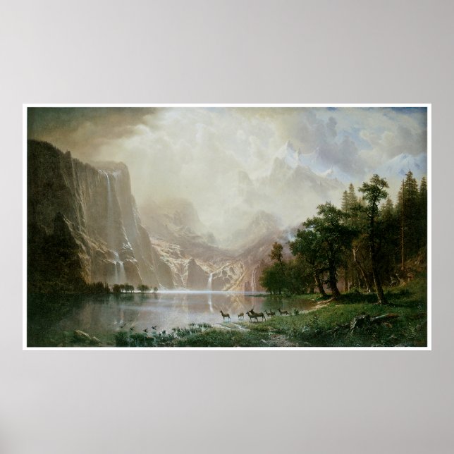 Poster Entre Serra Nevada, Califórnia (Frente)