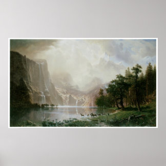 Poster Entre Serra Nevada, Califórnia