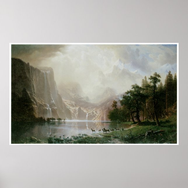 Poster Entre Serra Nevada, Califórnia (Frente)