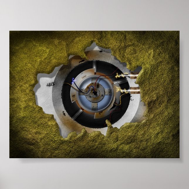 Poster Entre Tecnologia e Natureza (Frente)