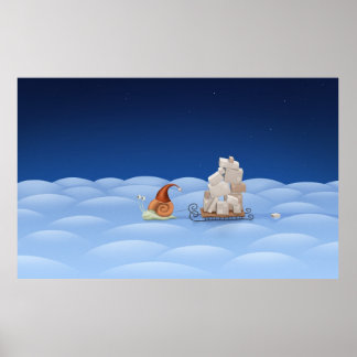 Pôster Entrega do presente