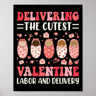 Poster Entregando o Dia dos Namorados Mais Fofo Trabalho