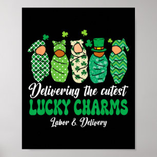 Poster Entregando os Charms de Sorte Mais Fofos do Dia de