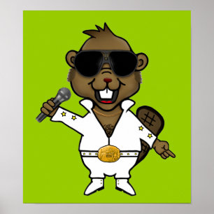 Pôster Entretenedor do clube noturno