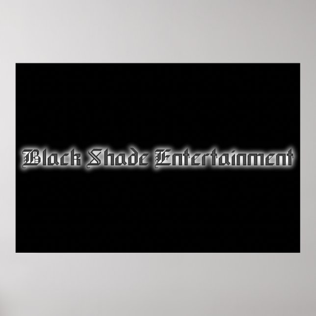 Poster Entretenimento Black Shade 2005 (Frente)