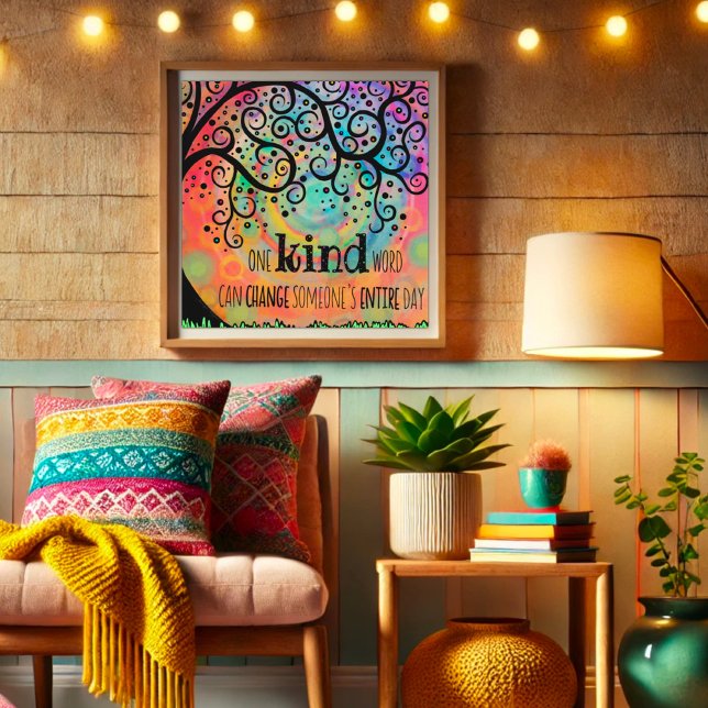 Poster Entrevista com Inspiron One-Kind Word (Criador carregado)