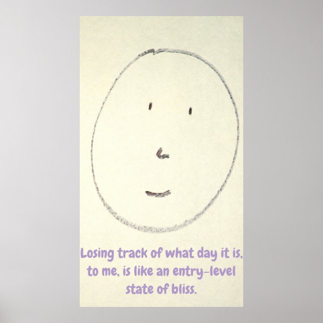 Poster Entry-Level Bliss (Frente)