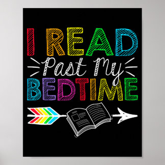 Poster Entusiastas da leitura após a hora de dormir livre