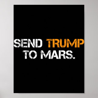 Poster Envie Trump para Marte