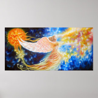 Poster Envolée Flamboyante