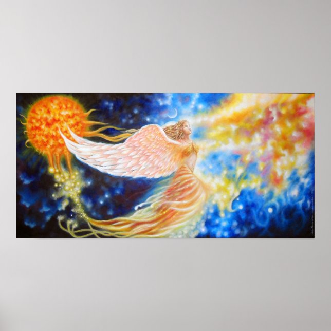 Poster Envolée Flamboyante (Frente)