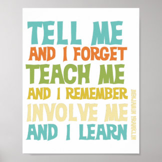 Poster Envolva-Me Clássico De Texto Educacional