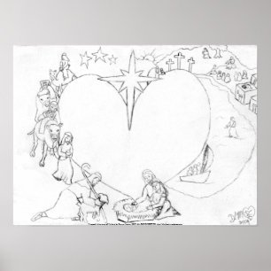 Poster Envolvido nos braços de seu amor