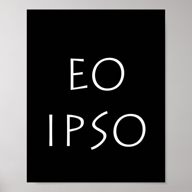 Poster Eo Ipso (Frente)