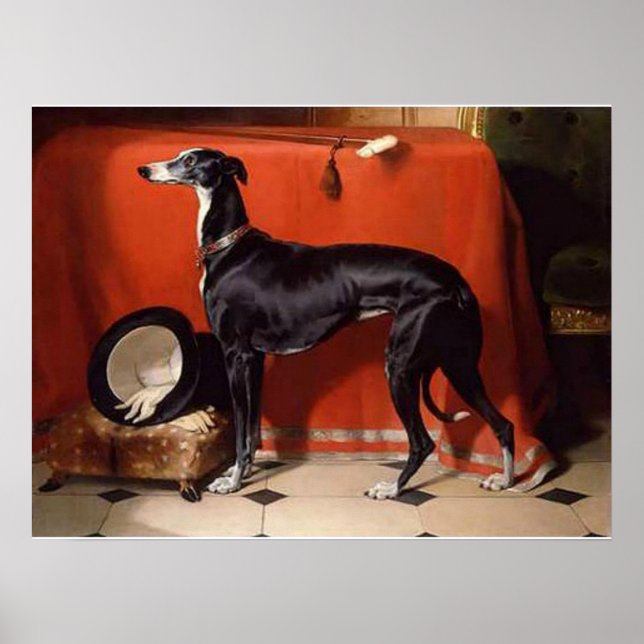 Pôster Eos, A Favorite Greyhound of Prince Albert (Frente)
