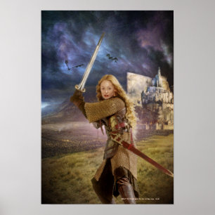 Pôster Eowyn Raises Sword