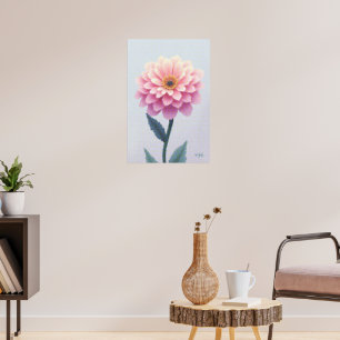 Poster Ephemeral Petal Sketch