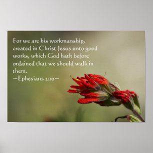 Poster Ephesians 2:10