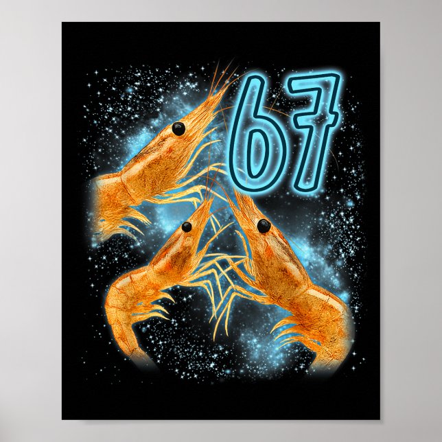 Poster Epic Seven Six Sarcastic Lover Shrimp 67 Seafood (Frente)
