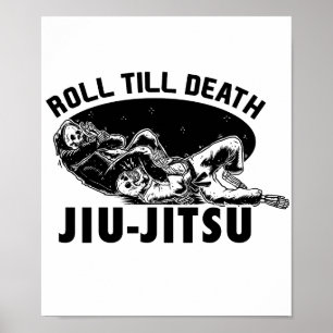 Poster épico de Jiu-jitsu Armbar do Ceifador de