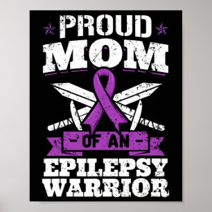 Poster Epilepsia Guerreira Mãe Perturbação Epiléptica