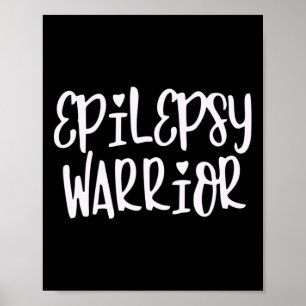 Poster Epilepsia Guerreira Sensibilização para a Epilepsi