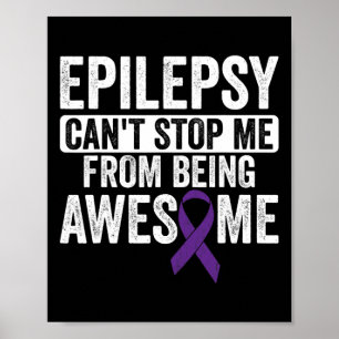 Poster Epilepsia Incrível Não Consegue Parar - Consciênci