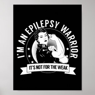 Poster Epilepsy Warrior Nftw - Consciência da Epilepsia